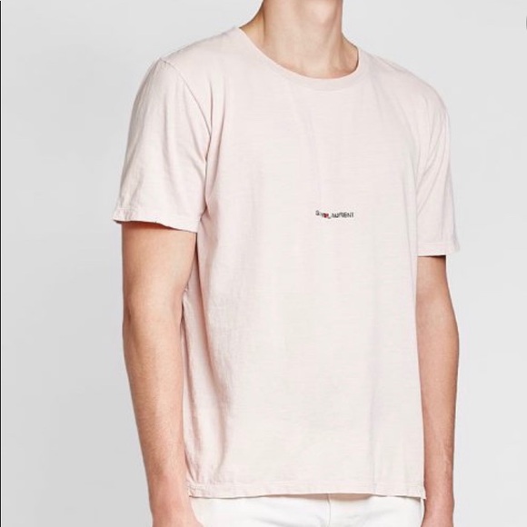saint laurent mens tee